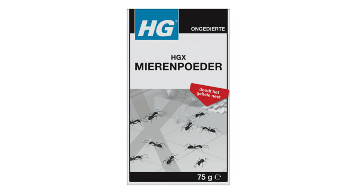Mierenpoeder hg hgx buiten 75gram(638010100)