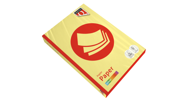 Kopieerpapier quantore colour a4 160gr geel(746205)