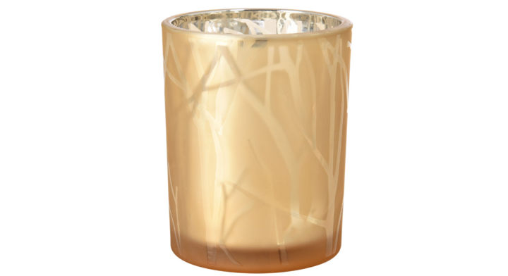 Duni | LED Lamphouder | 100x80mm | Kandelaar Shimmer Sand | 188174 (6 stuks)