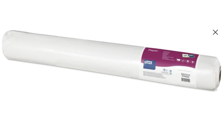 Tork Universal, tafelkleed damastpapier, 1x100 meter, White, 474608 (3 stuks)  | OP=OP AANBIEDING