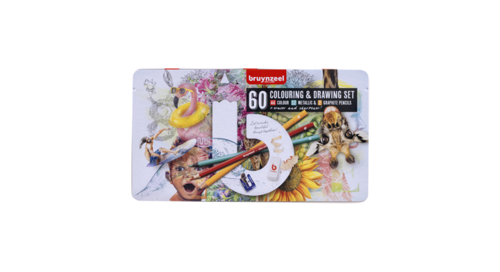 Kleurpotloden bruynzeel creatief kunstenaarsblik(60312907)