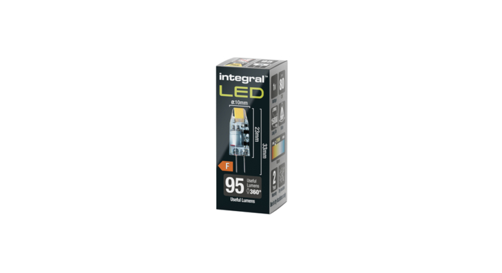 Ledlamp integral gu4 2700k warm wit 1.1w 95lumen(ilg4nc003)
