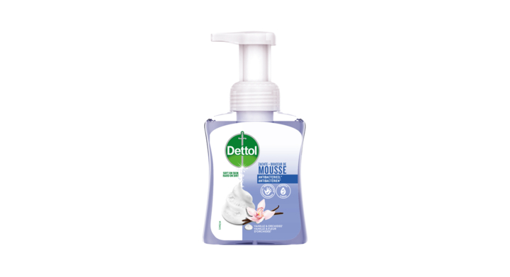 Dettol Foam | Handzeep | 250ml | Vanilla | 3247001 (1 stuk)