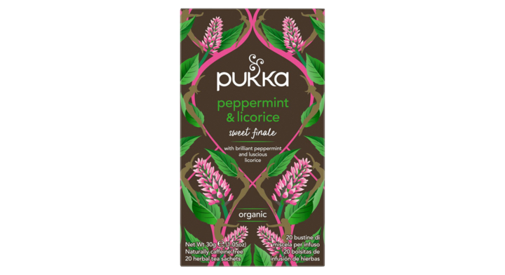 Thee pukka peppermint licorice 20 zakjes(68162097)