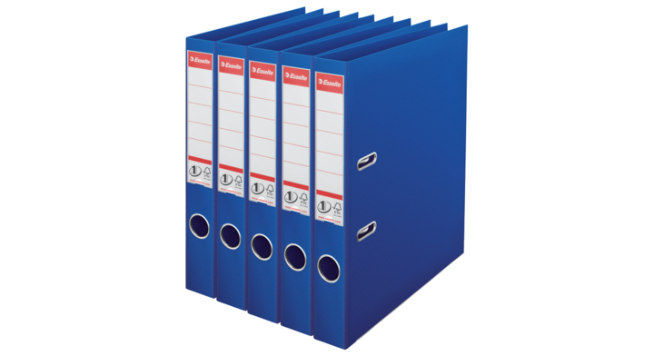 Ordner esselte no1 power pp 50mm blauw 5st(162640)
