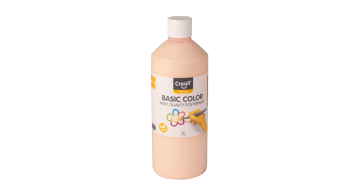 Plakkaatverf creall basic pastel oranje 500ml(30093)