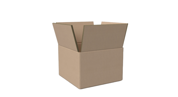 Kartonnen dozen, 330x330x220mm, B-golf (600 stuks)