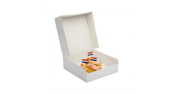 Taartdoos | 24x16x8cm | Wit (300 stuks)