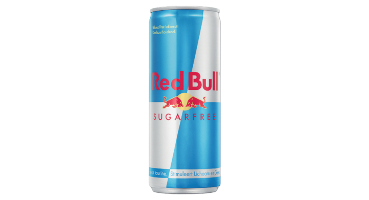 Energiedrank red bull sugarfree blik 250ml(14547)