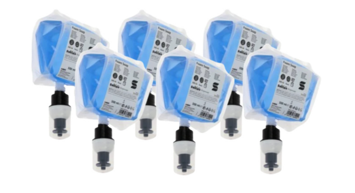 Satino | Schuimzeep | 500ml | Aqua | SF2 | 333369 (6 stuks)