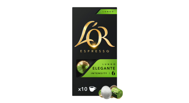 Koffiecups l'or espresso lungo elegante 10 stuks(4028596)