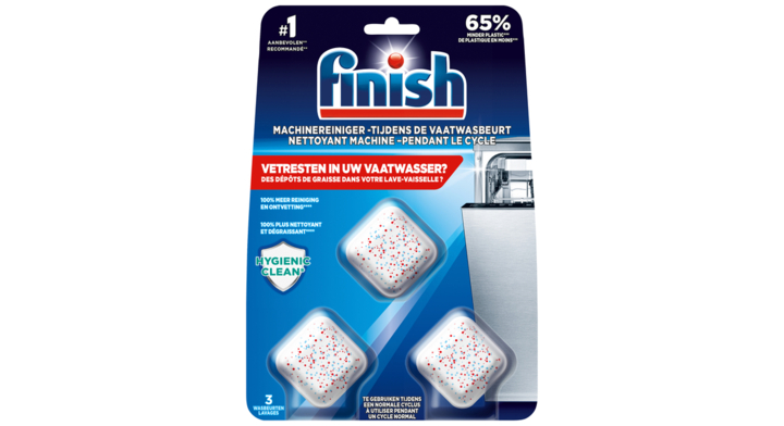 Vaatwasmachinereiniger tabs finish tijdens 3 stuks(3212390)