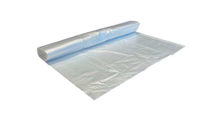 Vuilniszak | HDPE | 58x100cm | 70 Liter | T23 | Transparant (25 rollen x 20 zakken) 