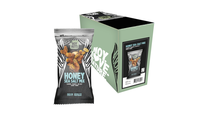 Noten noynuts honey sea salt mix zak 45 gram(70104498)