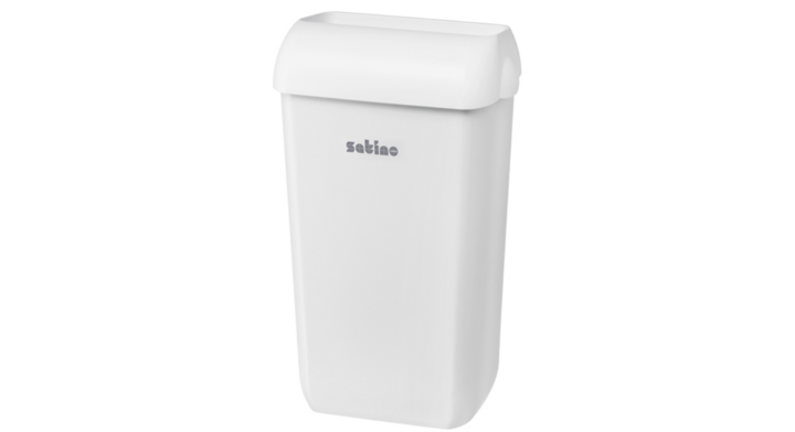 Satino by WEPA | Afvalbak | 23 Liter | Wit | 332580