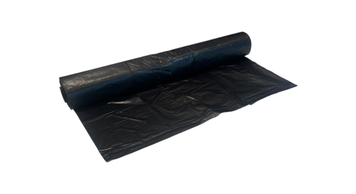 Vuilniszak | HDPE | 58x100cm | 70 Liter | T23 | Zwart (25 rollen x 20 zakken) 