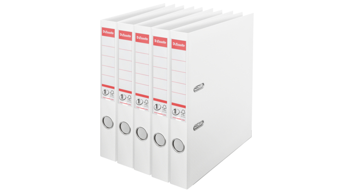 Ordner esselte no 1 power pp 50mm wit 5st(162600)
