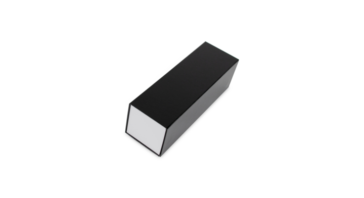Magneetdoos, 33x10x10cm, glans laminaat, zwart wit (25 stuk)