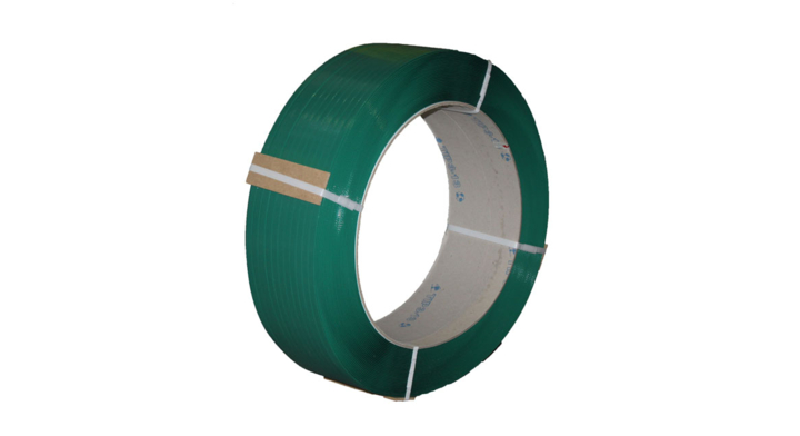 Omsnoeringsband, PET, 12mm x 2200m, 0,7mm, K406, groen