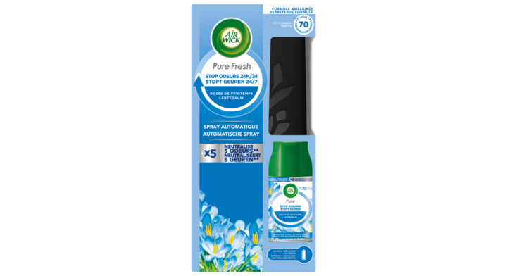 AirWick | Automatische Luchtverfrisser Dispenser | 250ml | Starterset | 3237819