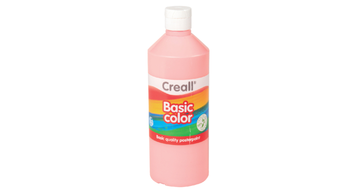 Plakkaatverf creall basic roze 500ml(30083)