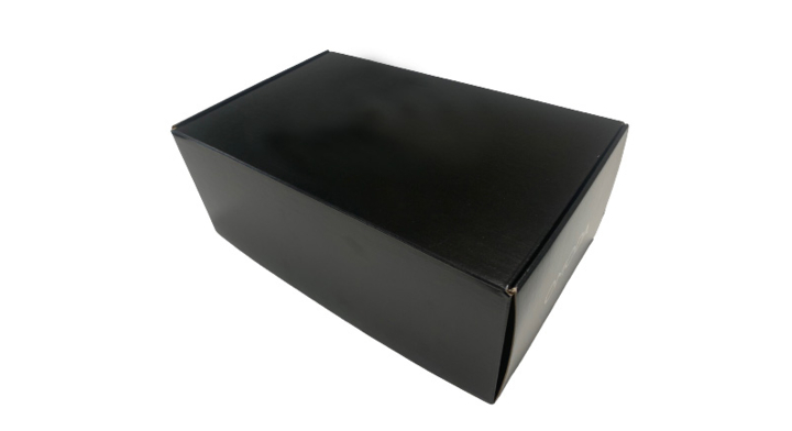 shoebox zonder logo, 340x210x130mm, E-golf, 0427, zwart