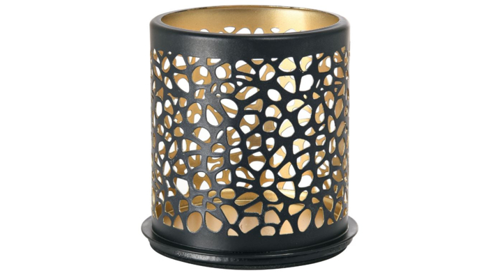 Duni | LED Lamphouder | 75x75mm | Kandelaar Safari Giraffe Black | 188176 (8 stuks)