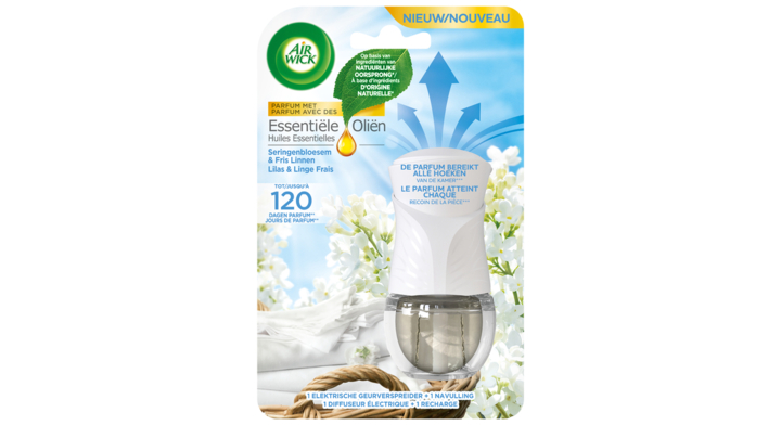 AirWick | Elektrische Luchtverfrisser Dispenser | 19ml | Starterset | 3209784