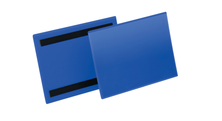 Documenthoes durable magnetisch a5 liggend blauw ds/50st