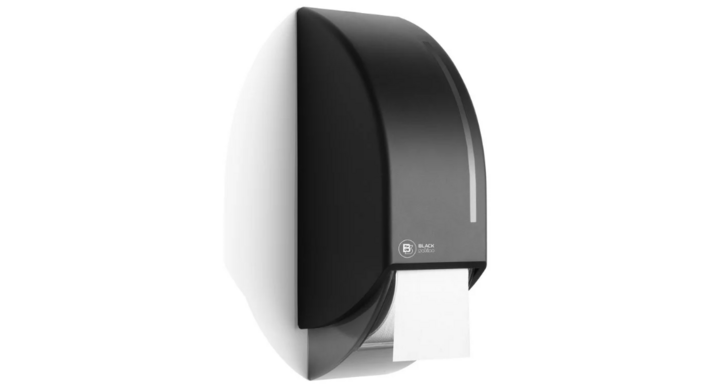 BlackSatino | Systeemrol Toiletpapier Dispenser | ST10 | Zwart | 331950