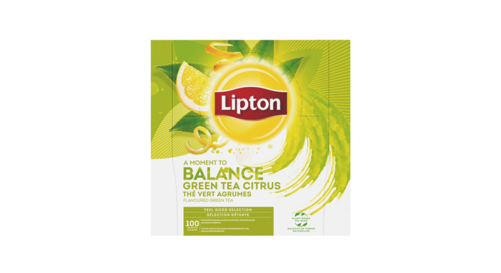 Thee lipton balance green tea citrus 100x1.5gr(69706218)