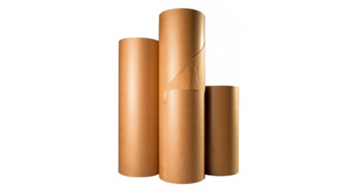Papier op rol, bruin, 90 grams, 120cm (rol à 48kg)