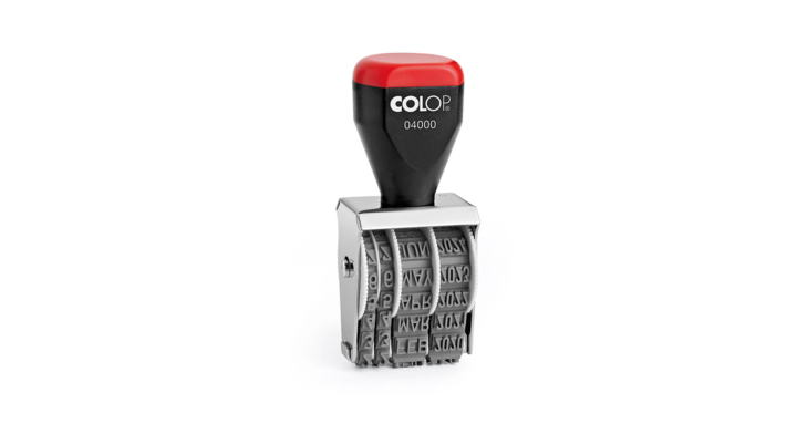 Datumstempel colop 04000 niet zelfinktend 4mm