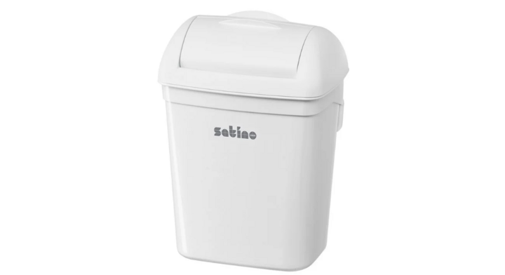 Satino by WEPA | Dameshygiënebox | 8 Liter | Wit | 332560