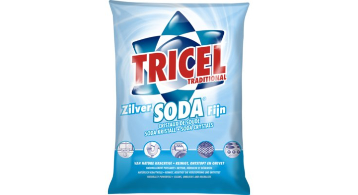 Tricel Traditional, zilver soda, 1kg, fijn (1 stuk)