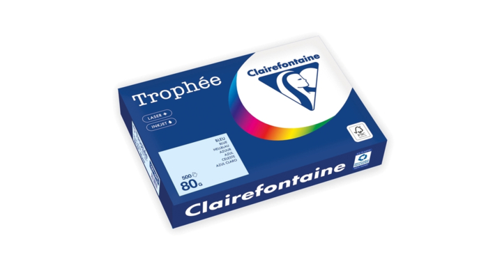 Kopieerpapier trophee a4 80gr azuurblauw(1971pc)