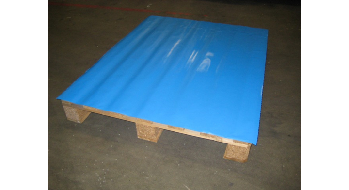Vellen, LDPE, 98x98cm, 20my, blauw (1000 vel)
