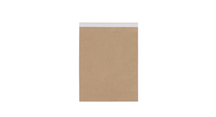 Verzendzak, papier, 30x36+2x4cm+klep, bruin (250 stuks)