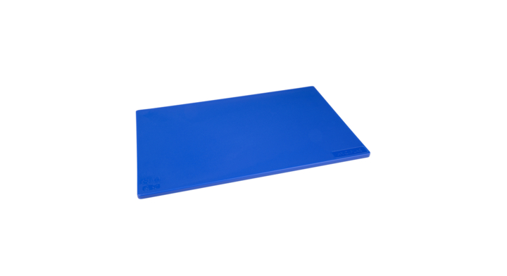 Snijplank hygiplas ldpe 450x300x10 mm blauw(j257)