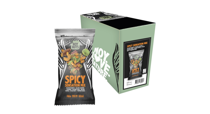 Noten noynuts spicy sensation mix zak 45 gram(70104497)