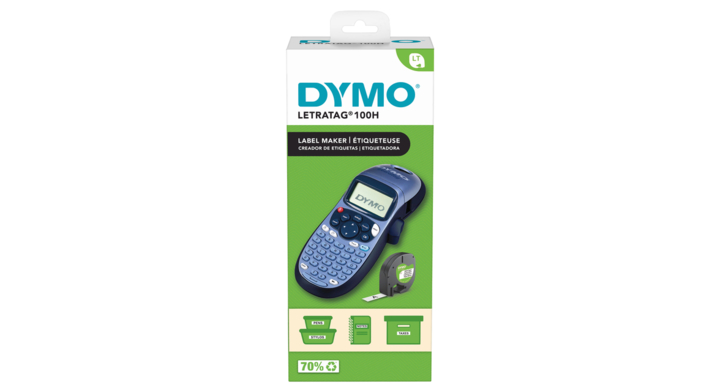 Labelprinter dymo letratag lt-100h abc(s0883980)
