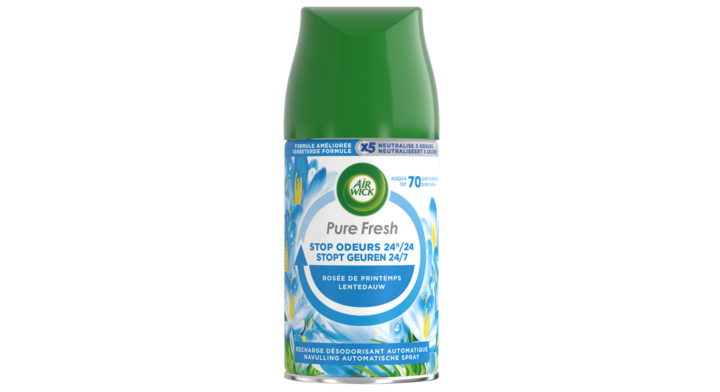 AirWick | Navulling Luchtverfrisser | 250ml | Lentedauw | 3234268 (1 stuk)