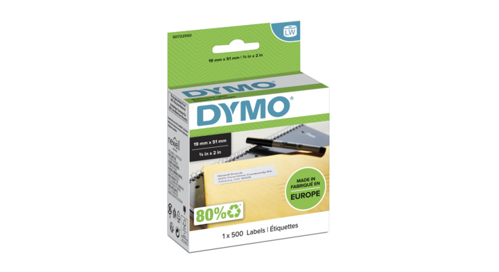 Etiket dymo 11355 labelprint 19x51mm