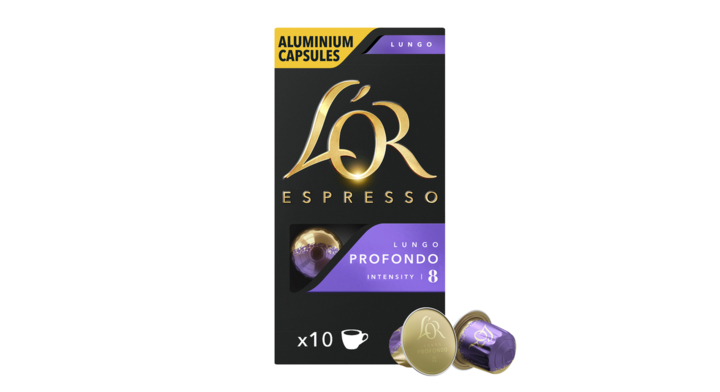 Koffiecups l'or espresso lungo profondo 10 stuks(4028594)