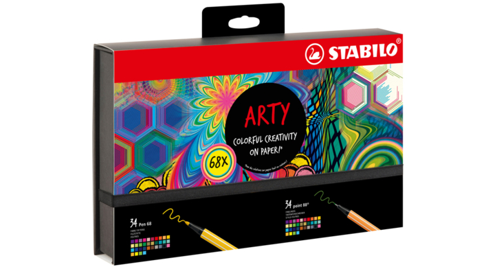 Fineliner stabilo point 88 en pen 68 arty creative(77/6-1-20