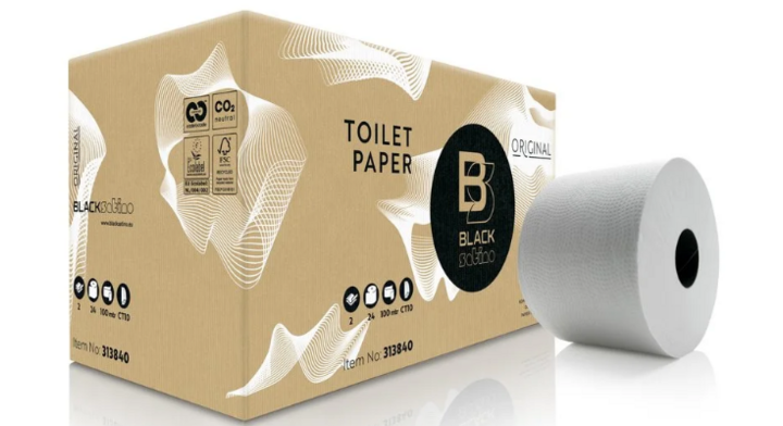 BlackSatino Original | Compactrol Toiletpapier | 712 Vel | 2-Laags | CT10 | Wit | 313840 (24 stuks)