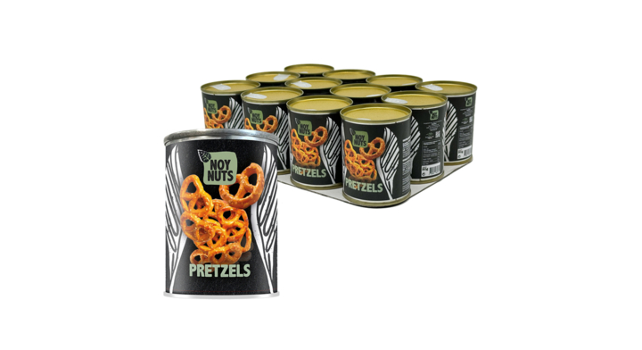 Pretzels noynuts blik 25 gram(70104488)