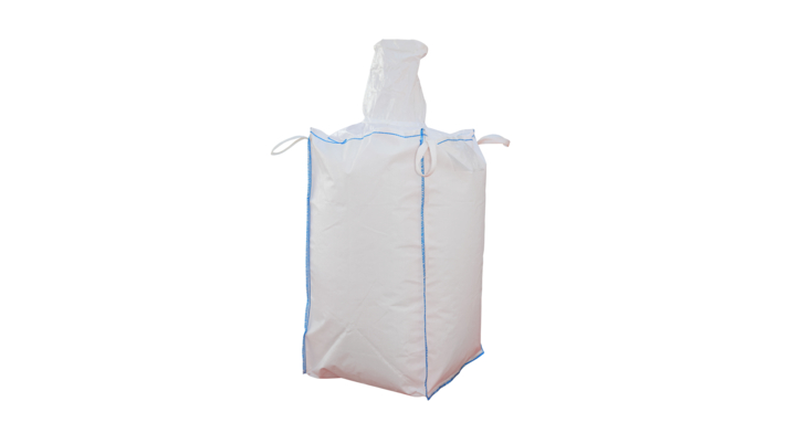 Bigbag 90x90x120cm, 1m3, met sluitmantel en losslurf