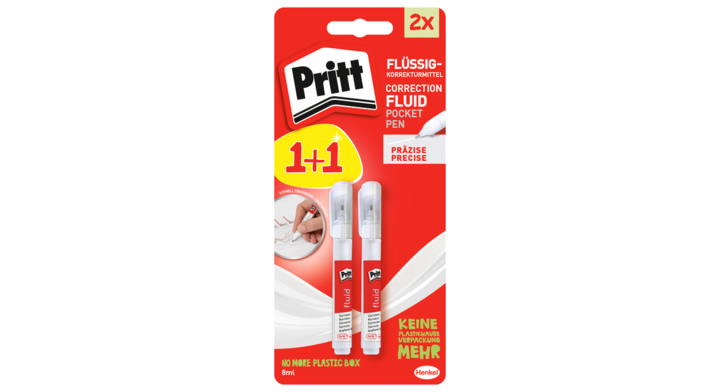 Correctiepen pritt fluid 8ml 1+1(2081356)