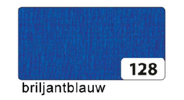 Crepepapier folia 250x50cm nr 128 donkerblauw(822128)